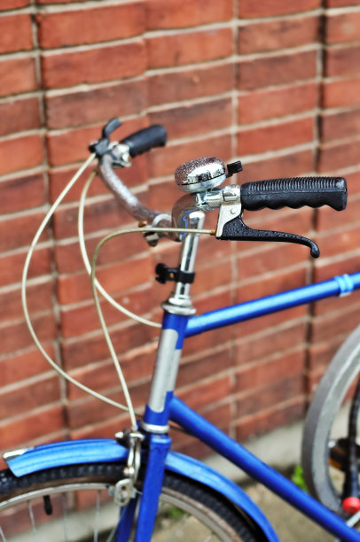 古董自行车车把图片下载