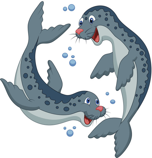 密封的卡通图片下载