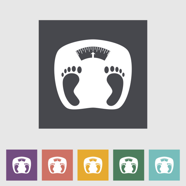 图标的重量。图片下载