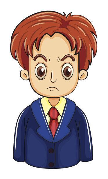 愤怒的商人图片下载