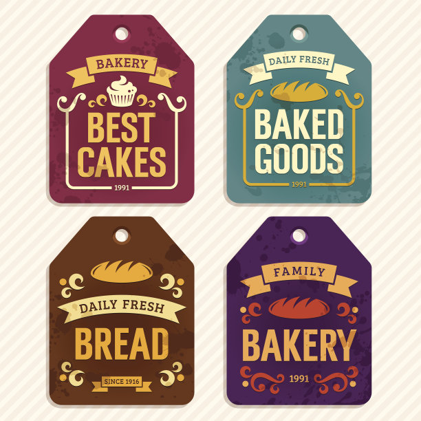面包店的标签图片下载
