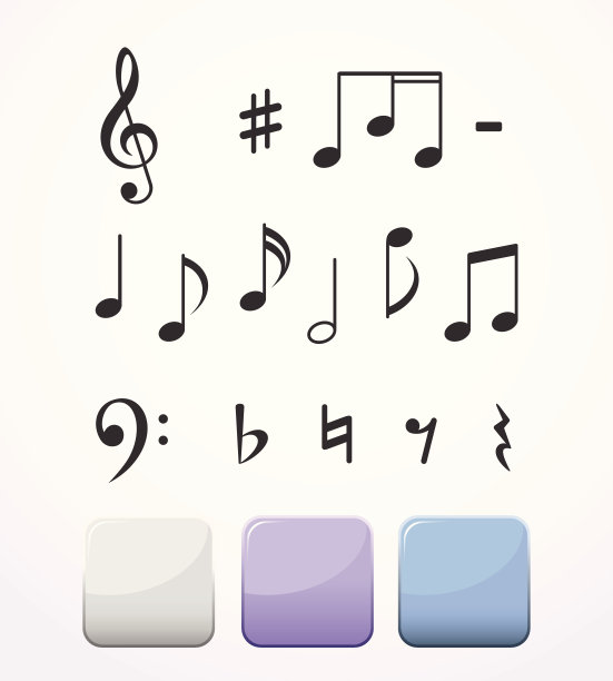 音乐笔记集图片下载