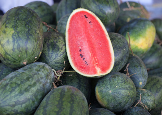 西瓜在农历新年图片下载