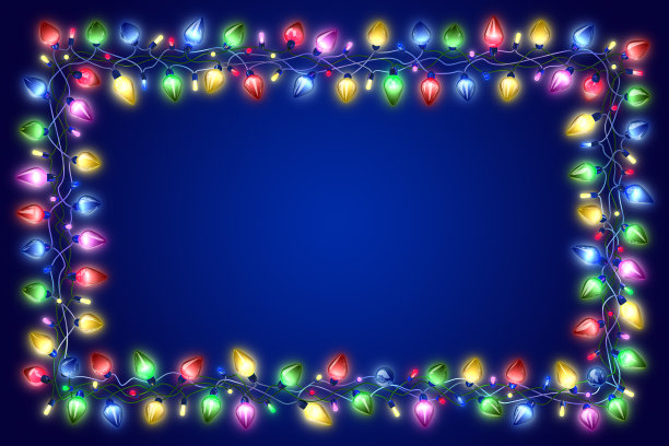 花环的框架。图片下载