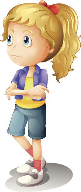 思考的女孩图片下载