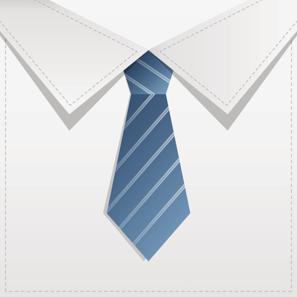 卡片设计与领带。图片下载