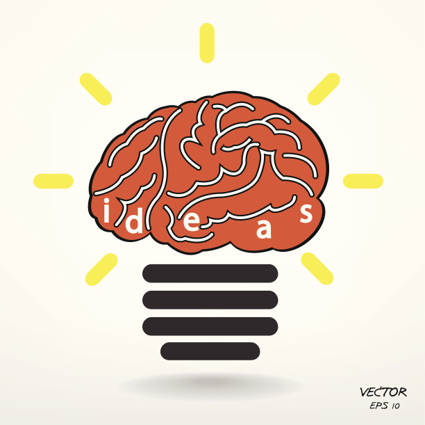 创意灯泡，业务和想法的概念。图片下载