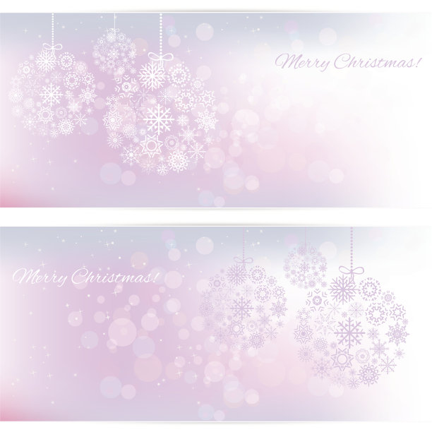 圣诞贺卡-矢量插图图片下载