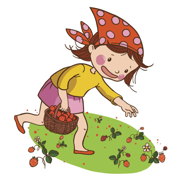 带着玩具的女孩图片下载