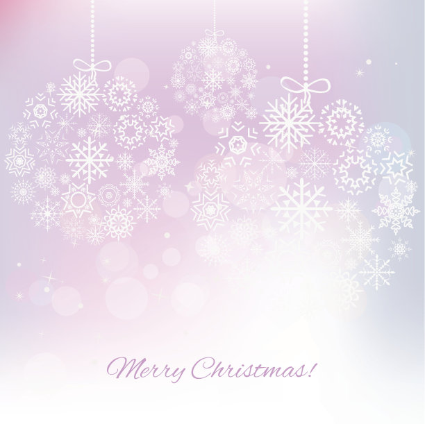 圣诞贺卡-矢量插图图片下载