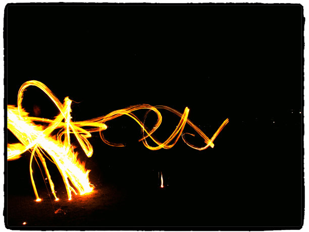 火在晚上图片下载