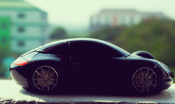 复古概念的黑色汽车图片下载