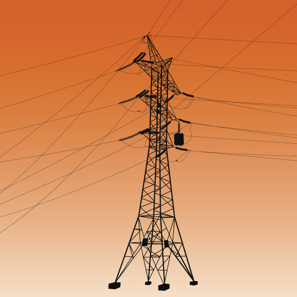 电线。图片下载