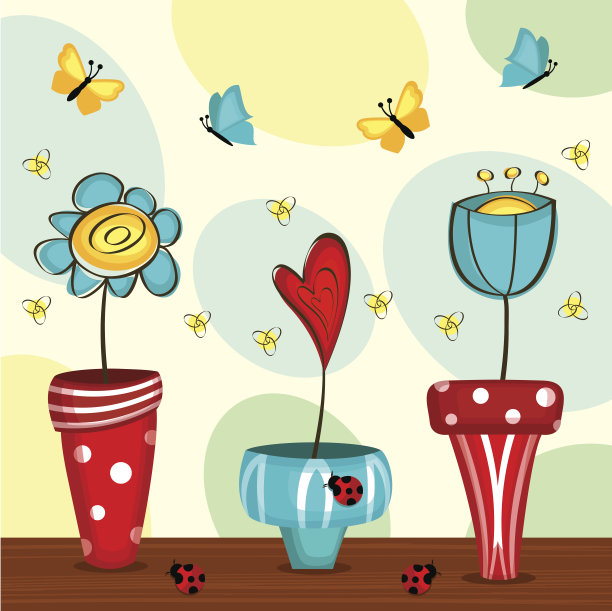 花在锅图片下载