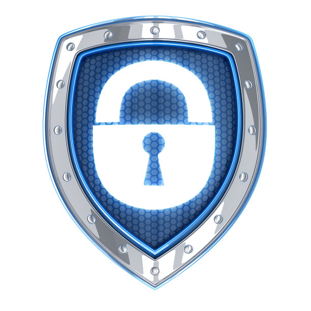 盾牌和锁图片下载