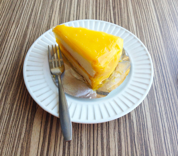 橙色的蛋糕图片下载