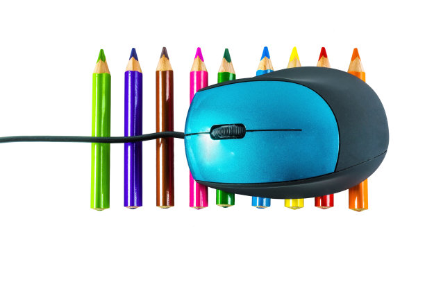 鼠标在蜡笔图片下载