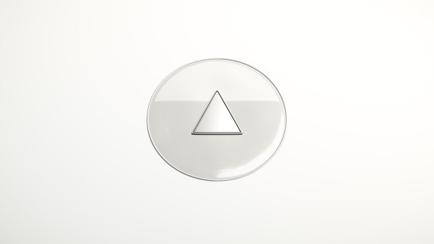 闪亮的按钮与向上图标图片下载