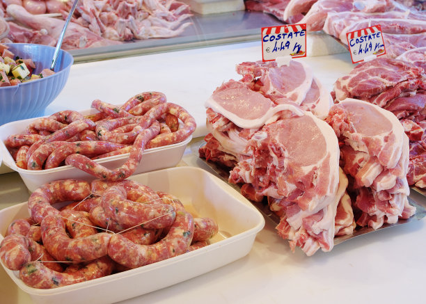 屠夫的店里图片下载