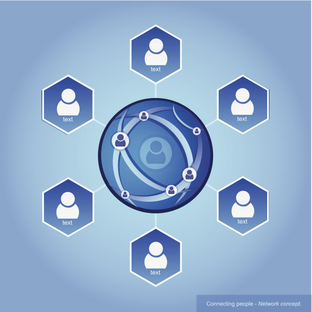连接人-网络概念图片下载