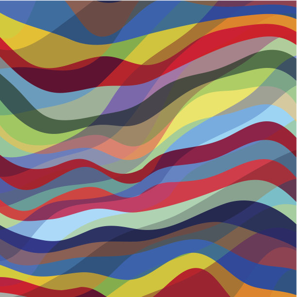 抽象的波浪背景图片下载