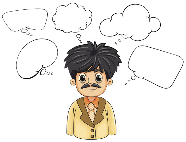 有许多空洞想法的有商业头脑的人图片下载