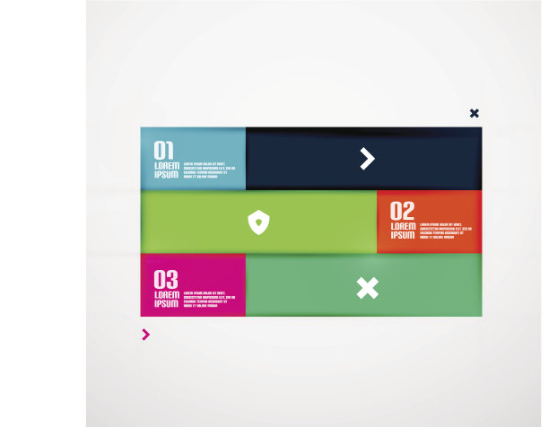 现代的最小信息图图片下载