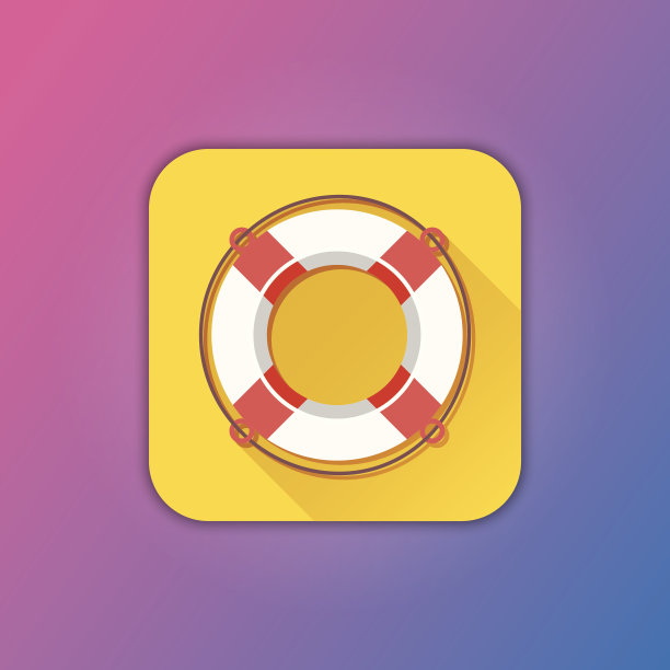 向量救生圈图标图片下载