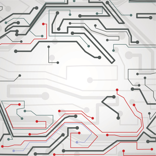 电路板矢量背景图片下载