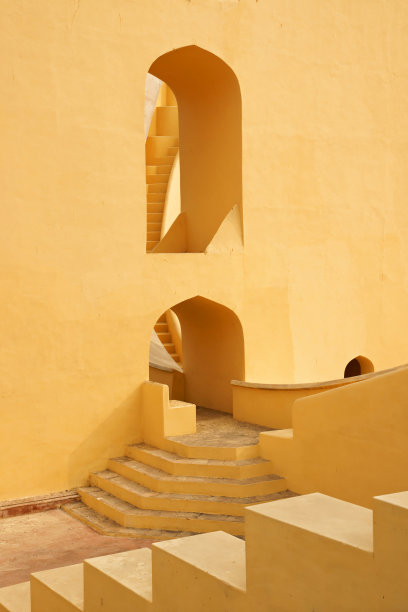 Jantar Mantar天文台。印度斋浦尔图片下载