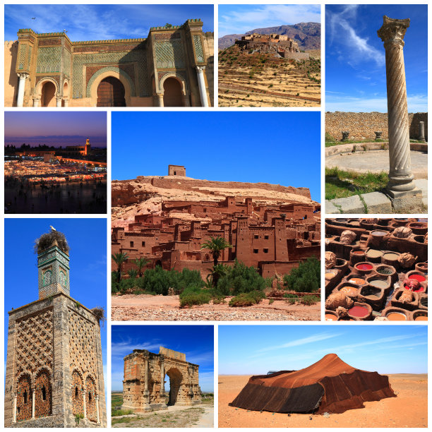 对摩洛哥的印象图片下载