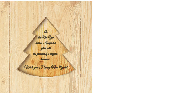 用木头雕刻的圣诞树图片下载