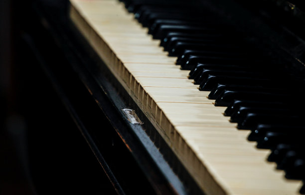 钢琴键盘图片下载