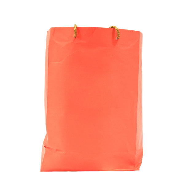 橙色纸袋图片下载