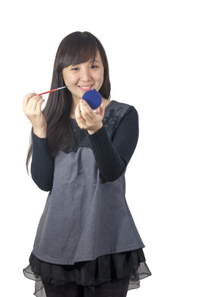 亚洲女孩化妆图片下载