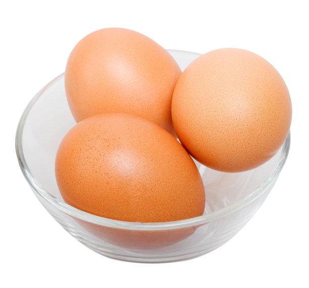 玻璃碗里放三个生鸡蛋图片下载