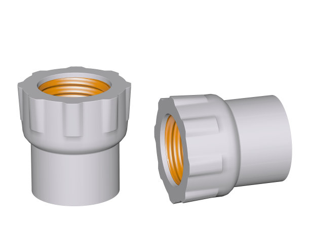 配件- PVC连接耦合器内螺纹动力图片下载