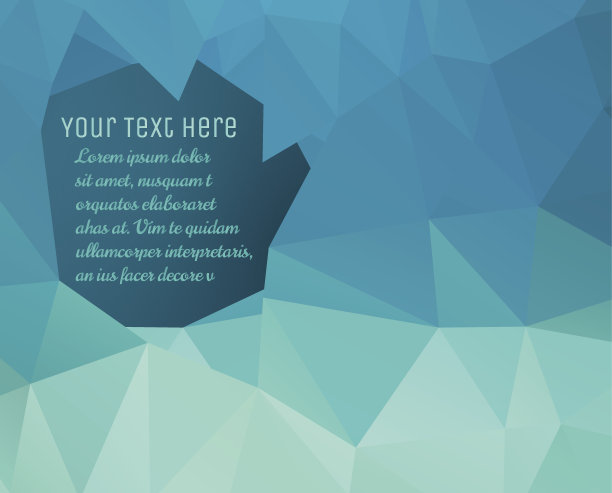 多边形设计/抽象的几何背景图片下载