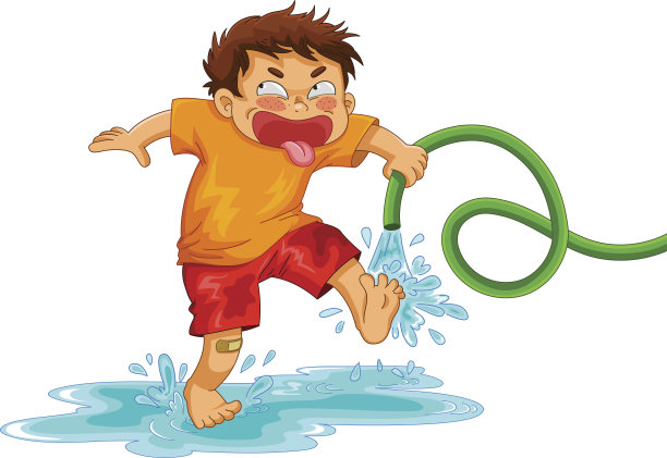 淘气的男孩图片下载