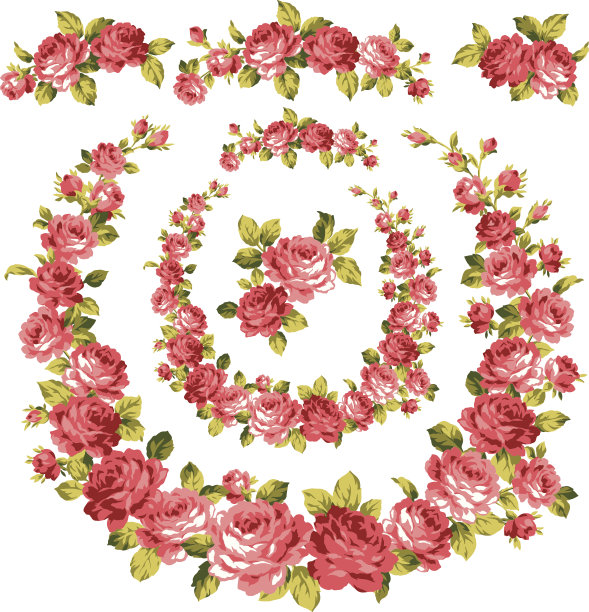 装饰的玫瑰图片下载