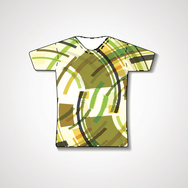 t恤抽象插图图片下载
