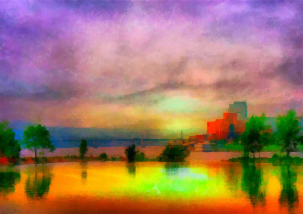 美丽的河图片下载