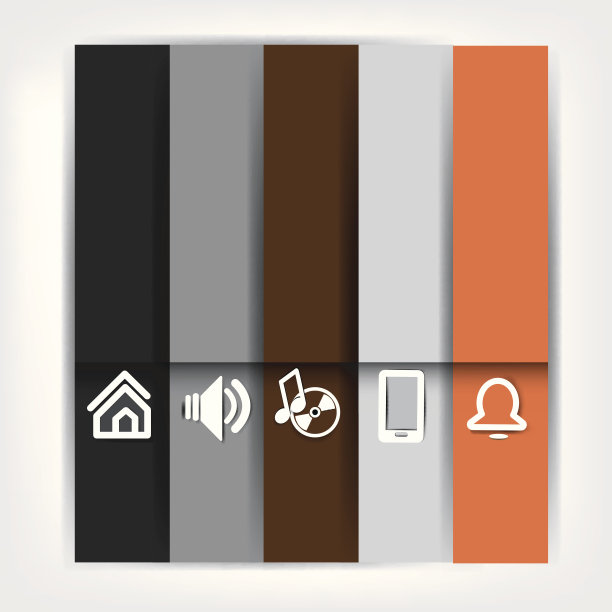 空白与信息图表元素图片下载