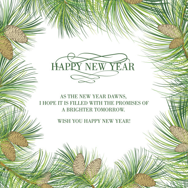 带花环和蜡烛的圣诞卡。图片下载