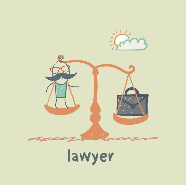 律师在磅秤上图片下载