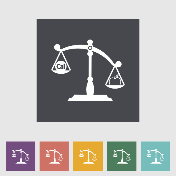 重量单平图标。图片下载