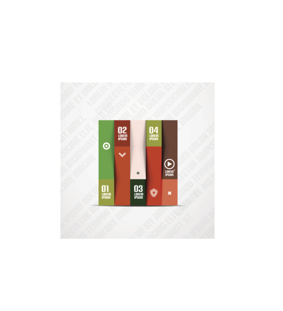 现代的最小信息图图片下载