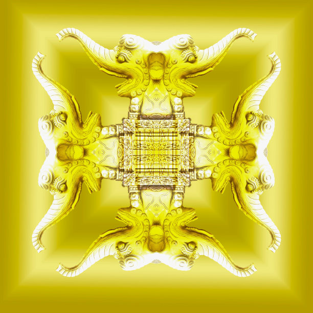 背景美丽的大象雕像为印度的兰格利节图片下载