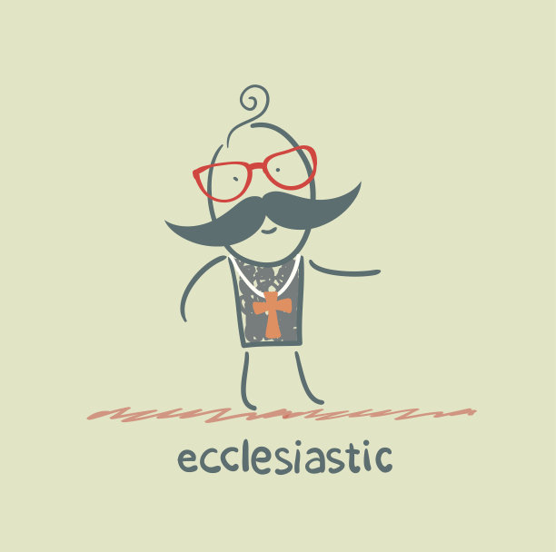 牧师去教堂图片下载