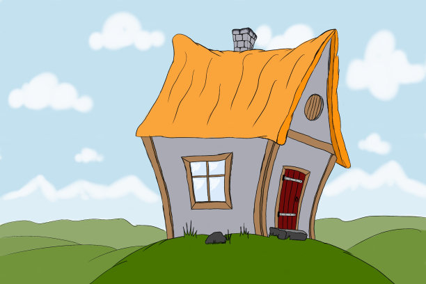 房子在山上图片下载